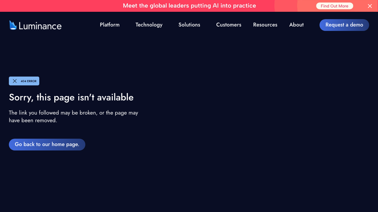 Site de Luminance, plateforme LegalTech leader pour l'analyse contractuelle